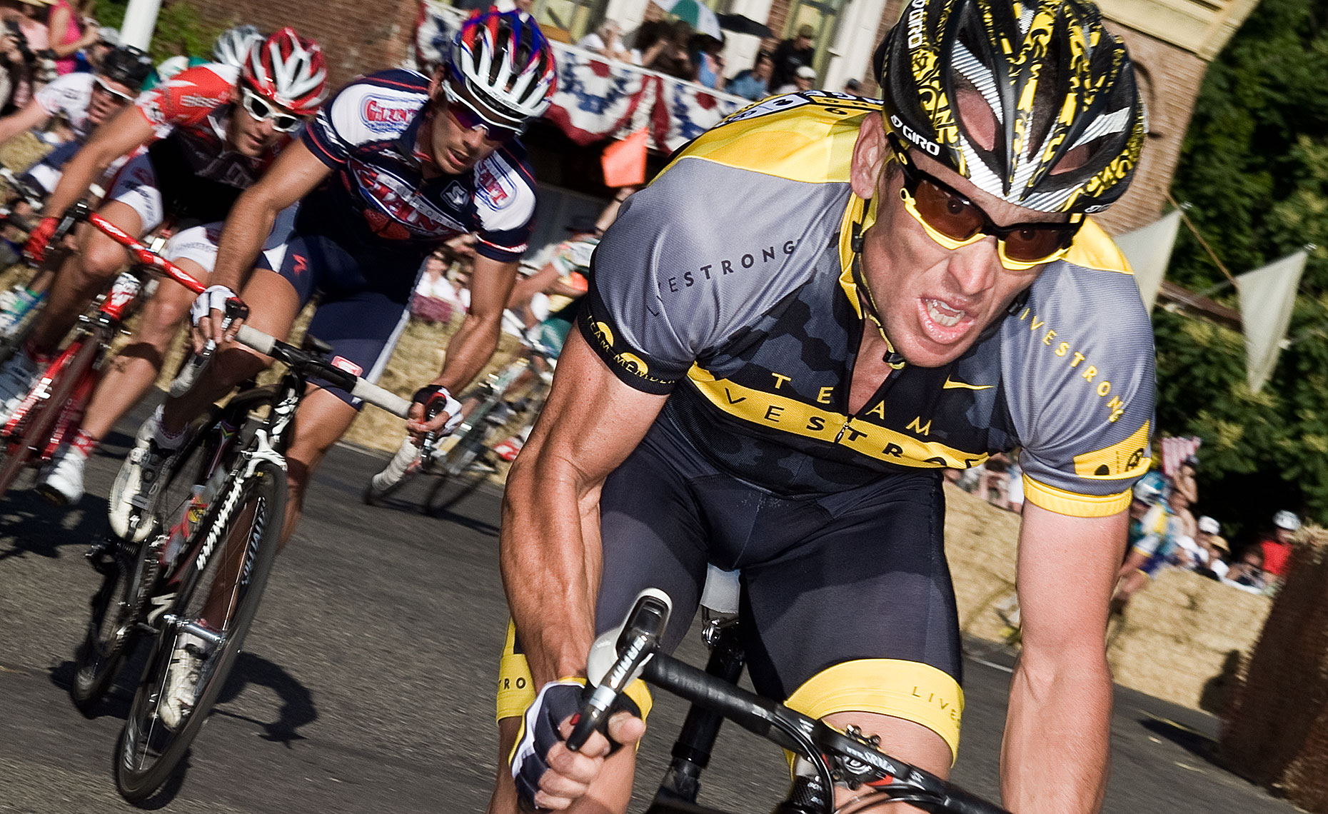 Lance Armstrong Nevada City Photo