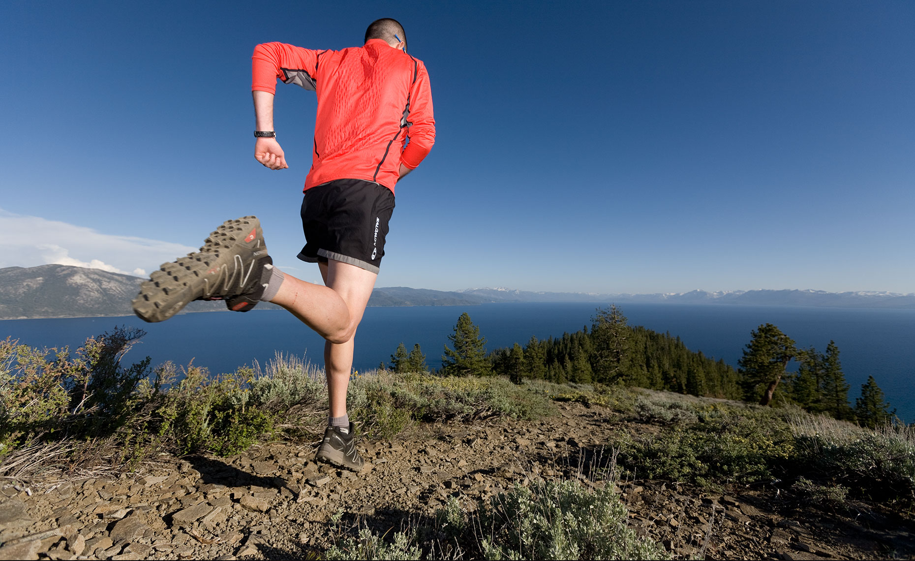 Lake Tahoe Running Photographer